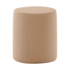 Poef Boucle Nature Bruin Vipack
