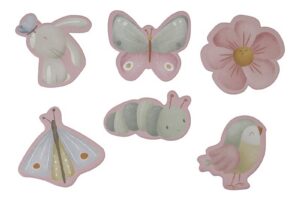 Puzzel Flowers & Butterflies 6 in 1 Little Dutch