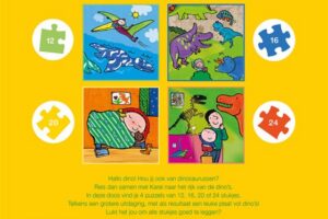 Puzzelen Met Karel 4 In 1 Hallo Dino Clavis