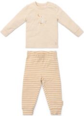 Pyjama 2-delig Natural Stripes 74/80 Little Dutch
