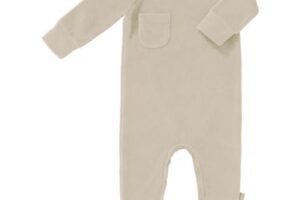 Kruippakje Velours Sandshell Newborn Fresk