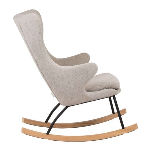 Quax Schommelstoel De Luxe Adult Sand Grey