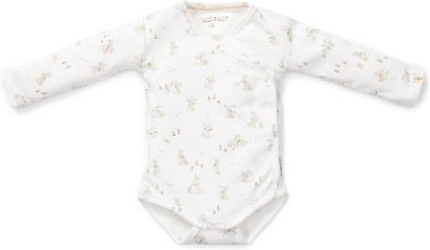 Romper Overslag Bunny Lange Mouw Maat 62 Little Dutch