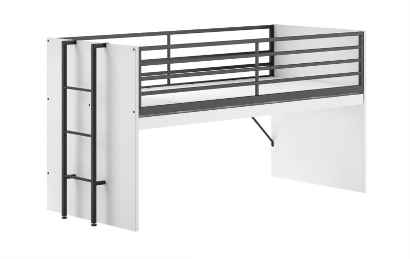 HALFHOOGSLAPER 90 X 200 MET UITTREKBUREAU SAM WIT