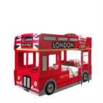 AUTOBUS 'LONDON' STAPELBED 90 X 200 VIPACK