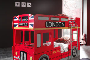 AUTOBUS ‘LONDON’ STAPELBED 90 X 200 VIPACK