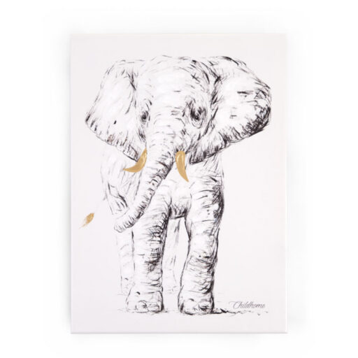 Childhome Schilderij Olifant