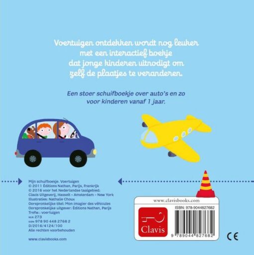 Mijn Schuifboekje Voertuigen Nathalie Choux