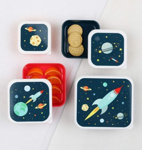 Koekendoosjes en Brooddoos Space A Little Lovely Company