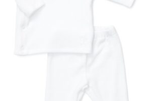 Set Baby Comfy Velours Wit Maat 62 Poetree Kids