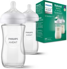 Set Papflessen Glas 240 Ml Avent