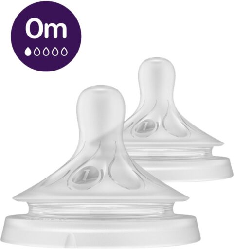 Set van 2 Zuigspenen Natural 3.0 0M Avent
