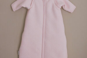 Slaapzak Chevron Light Pink Winter 70 Cm Poetree