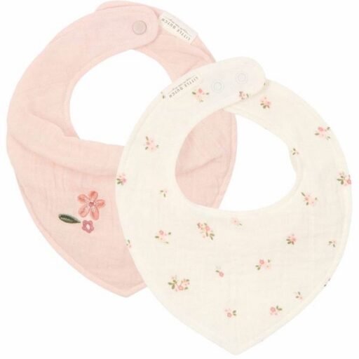 Slab Bandana Muslin Fairy Blossom/Blossom Set 2 Little Dutch