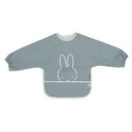 Slabbetje Met Mouwen Miffy Peekaboo Sea Green Jollein