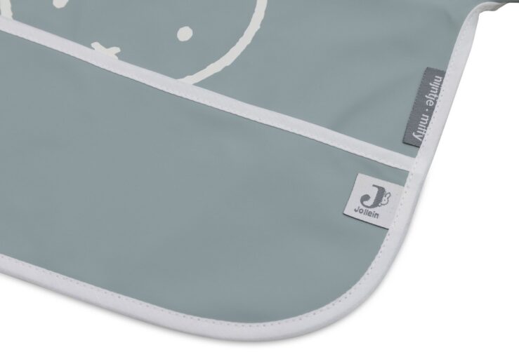 Slabbetje Met Mouwen Miffy Peekaboo Sea Green Jollein