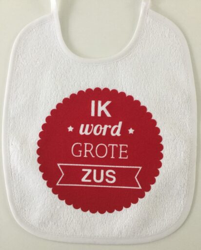Slabbetje Ik Word Grote Zus Minimou