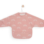 Slabbetje Met Mouwen Rainbow Pink Jollein