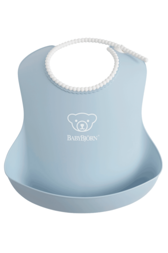 Slabbetje Pastelblauw Babybjorn