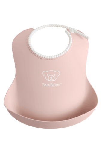 Slabbetje Pastelroze Babybjorn