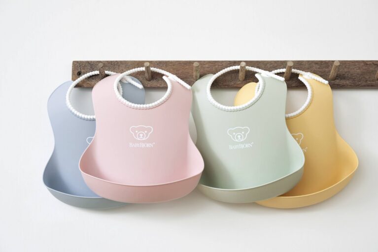 Slabbetje Pastelgroen Babybjorn