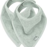 Slabbetjes Bandana Ash Green Set 2 Jollein