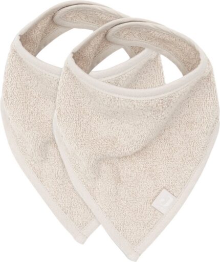 Slabbetjes Bandana Nougat Set 2 Jollein