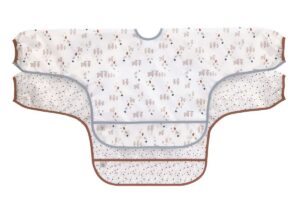 Slabbetjes Lange Mouw Tiny Farmer Sheep Set 2 Lassig