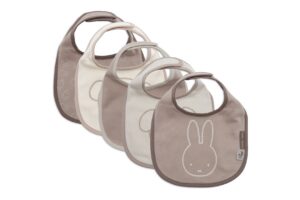 Slabbetjes Miffy And Friends 5-Pack Jollein
