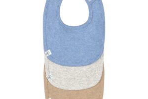 Slabbetjes Newborn Blue/Light Grey/Natural Lässig