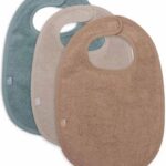 Slabbetjes 3-Pack Sea Green/Nougat/Biscuit Jollein