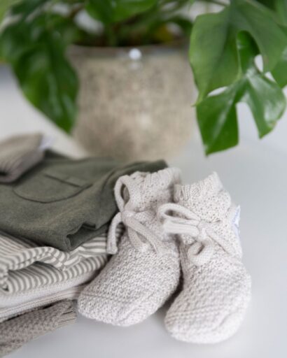 Slofjes Willow Warm Linen 0-3M Baby’s Only