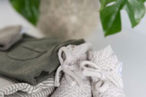 Slofjes Willow Warm Linen 0-3M Baby’s Only