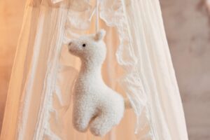 Sluier Vintage Ruffle Ivory Jollein