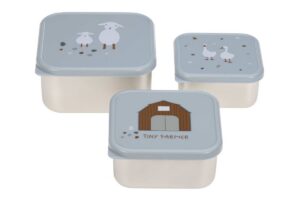 Snackdoosjes Tiny Farmer Blue Lässig