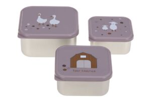 Snackdoosjes Tiny Farmer Lilac Lässig