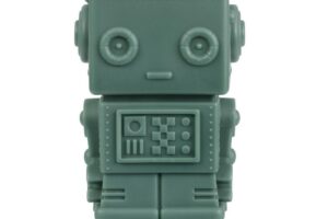 Spaarpot Robot Donker Salie A Little Lovely Company