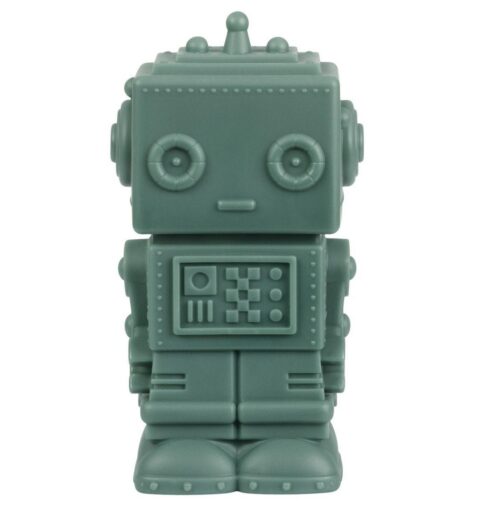Spaarpot Robot Donker Salie A Little Lovely Company