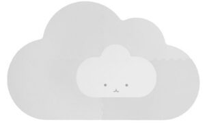 Speelmat Head In The Clouds Pearl Grey S Quut