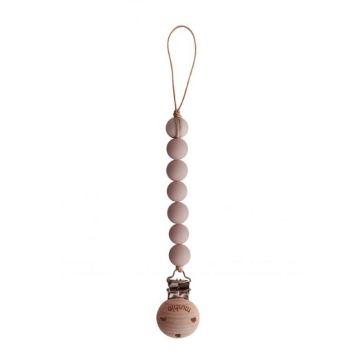 Fopspeenketting Halo Blush Mushie