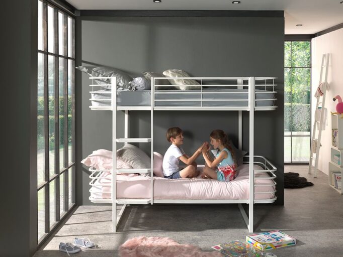 STAPELBED 90 X 200 OSCAR WIT VIPACK