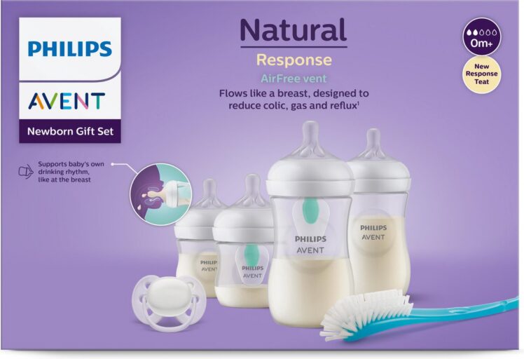 Starterset Natural Airfree 4 Flessen Avent