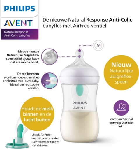 Starterset Natural Airfree 4 Flessen Avent