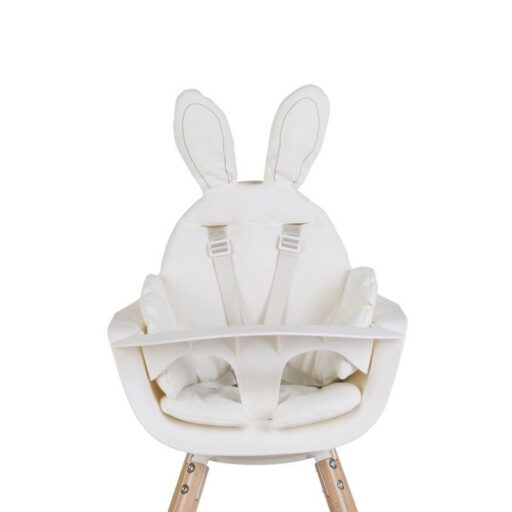 STOELKUSSEN RABBIT JERSEY WHITE