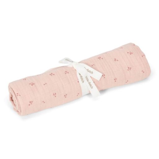 Swaddle Doek Pure Blossom 120×120 Cm Little Dutch
