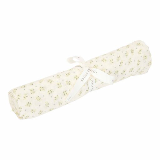Swaddle Doek Blueberry Leaves 120×120 Cm Little Dutch