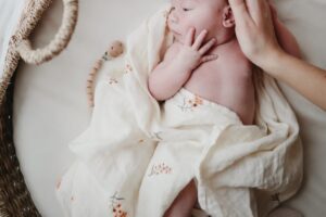 Swaddle Flowers Mushie