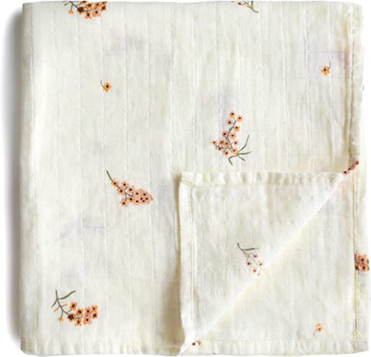 Swaddle Flowers Mushie