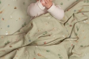 Swaddle Doek Little Farm 120×120 Cm Little Dutch