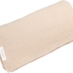Swaddle Doek Muslin Beige 120x120 Cm Little Dutch